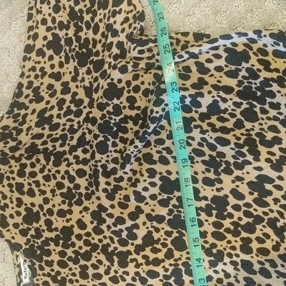 Reformation Port dress animal cheetah leopard print - Picture 9 of 11